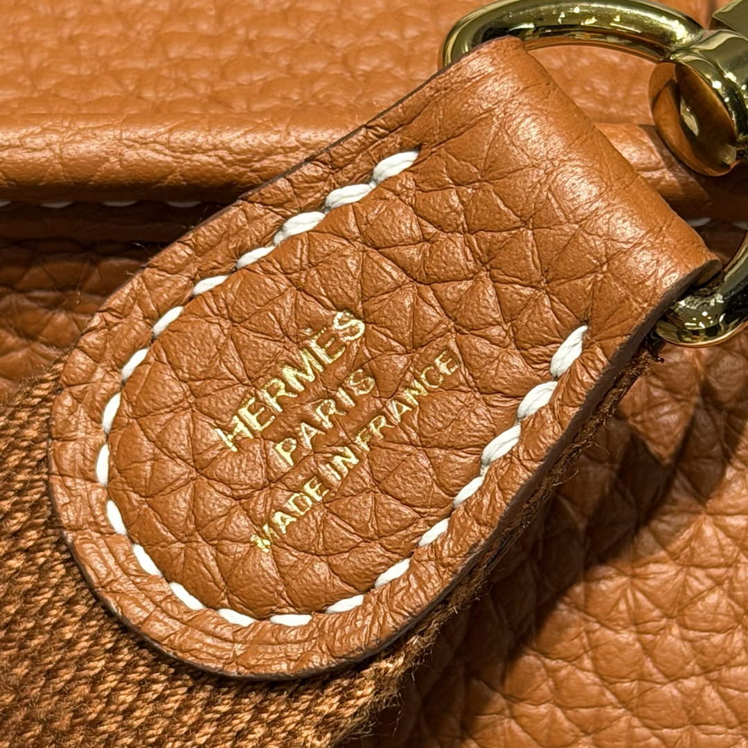 Hermes Mini Evelyne 16 Bag in Taurillon Clemence Leather H069431