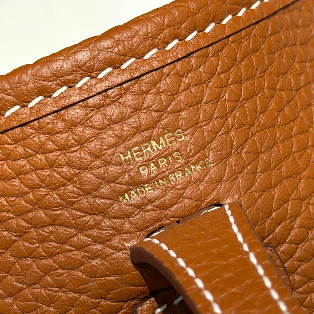 Hermes Mini Evelyne 16 Bag in Taurillon Clemence Leather H069431