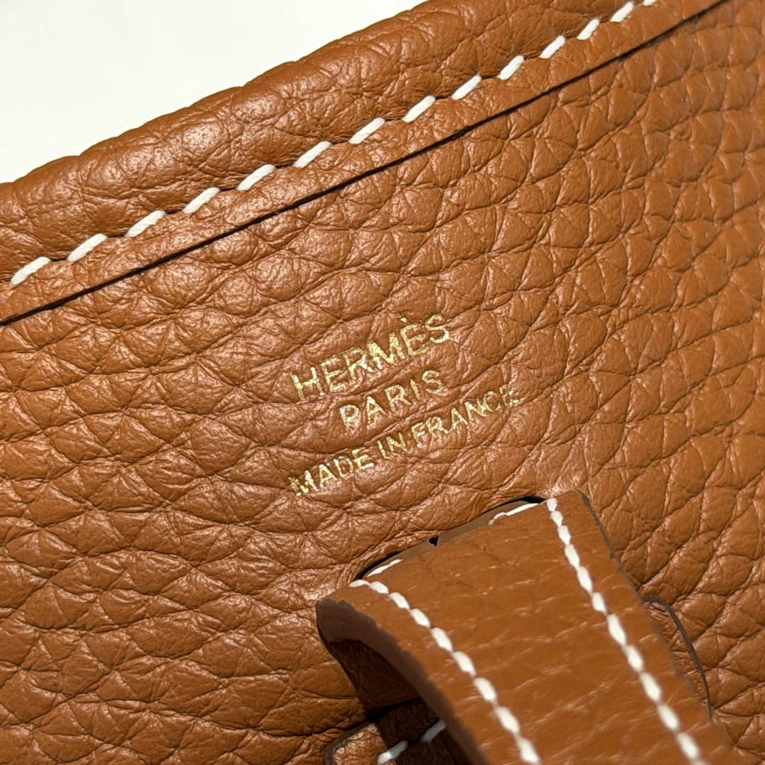Hermes Mini Evelyne 16 Bag in Taurillon Clemence Leather H069431
