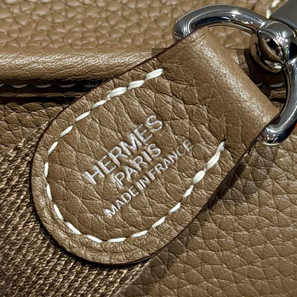 Hermes Mini Evelyne 16 Bag in Taurillon Clemence Leather H069443