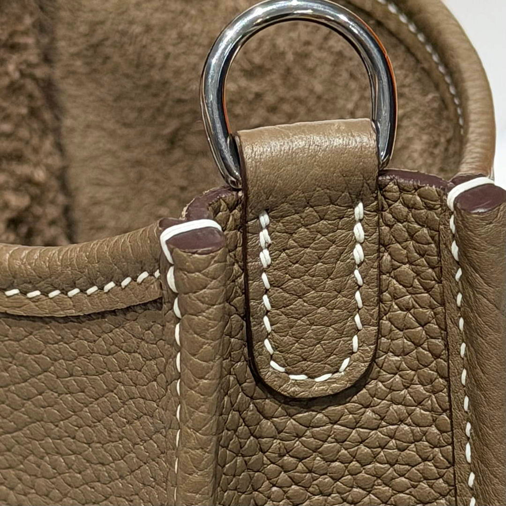 Hermes Mini Evelyne 16 Bag in Taurillon Clemence Leather H069443