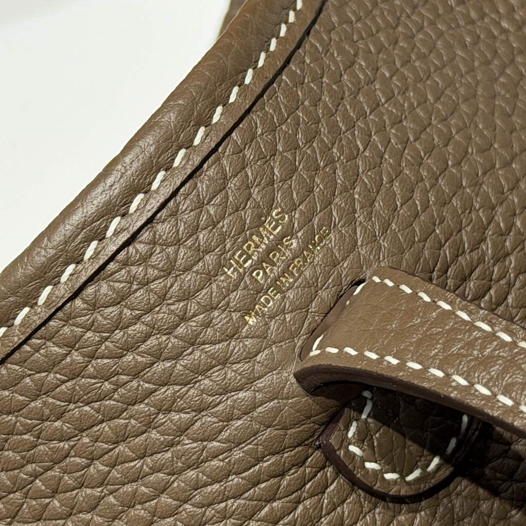 Hermes Mini Evelyne 16 Bag in Taurillon Clemence Leather H069444