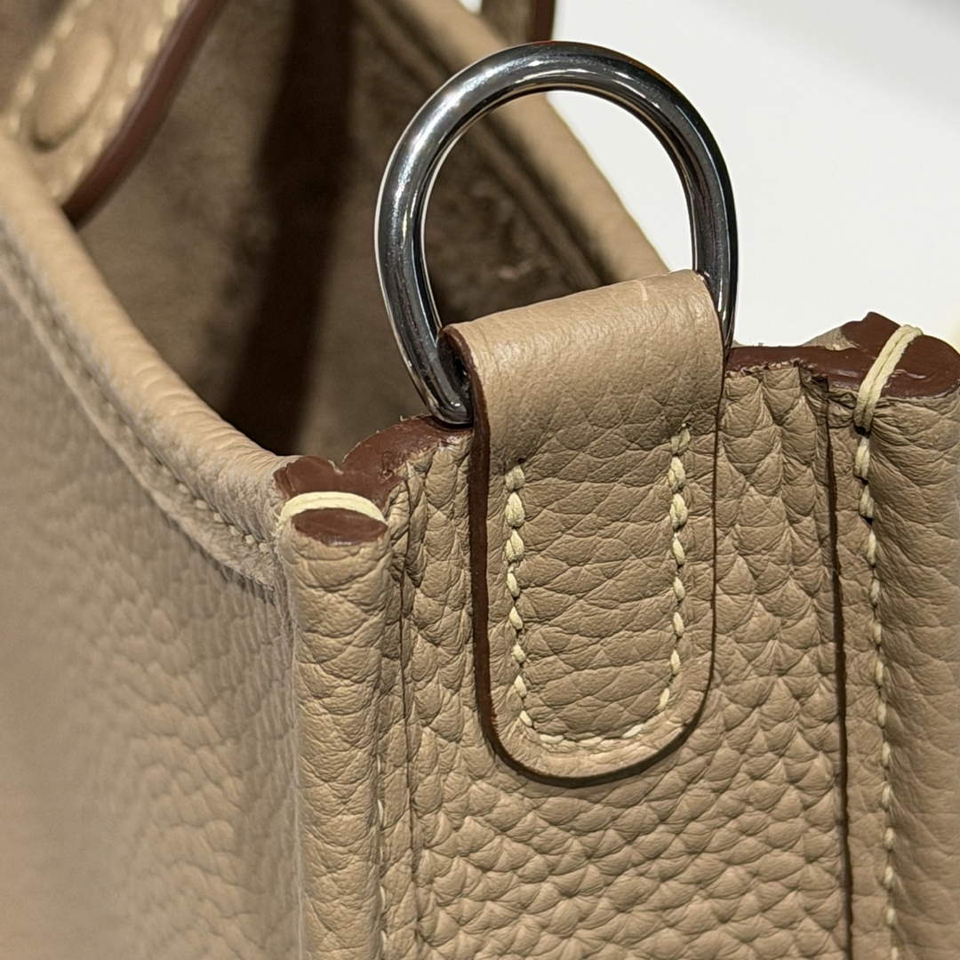 Hermes Mini Evelyne 16 Bag in Taurillon Clemence Leather H069445
