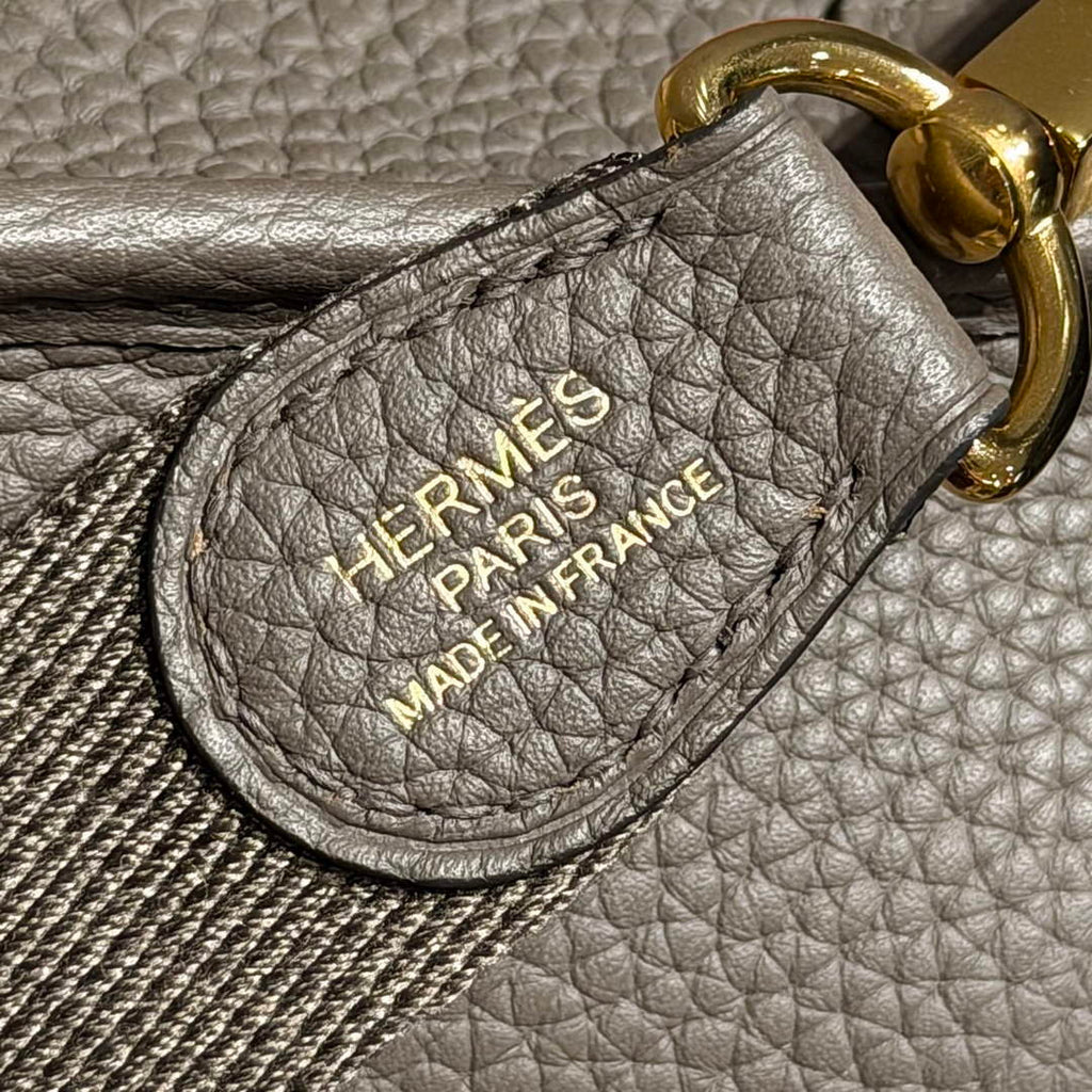 Hermes Mini Evelyne 16 Bag in Taurillon Clemence Leather H069448