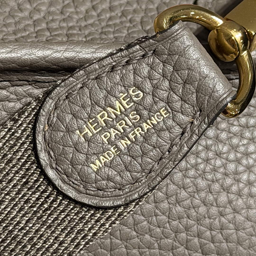 Hermes Mini Evelyne 16 Bag in Taurillon Clemence Leather H069448