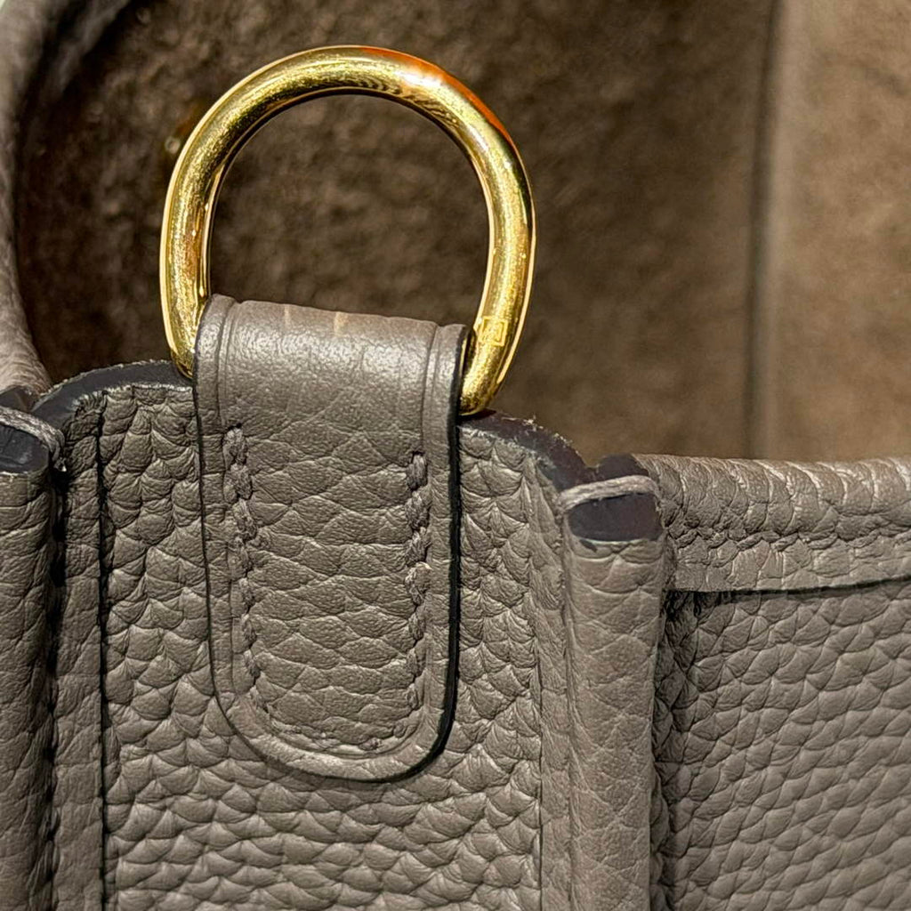 Hermes Mini Evelyne 16 Bag in Taurillon Clemence Leather H069448