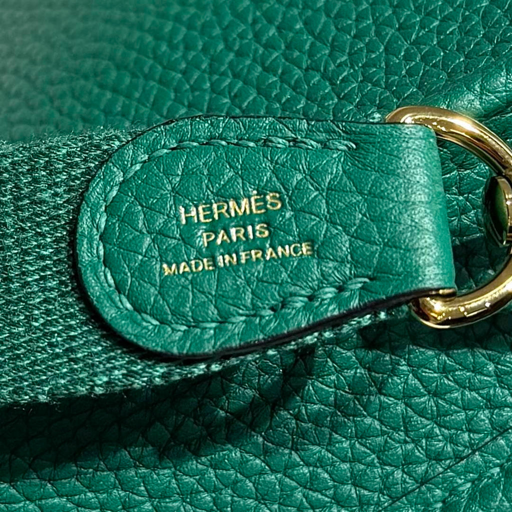 Hermes Mini Evelyne 16 Bag in Taurillon Clemence Leather H069422