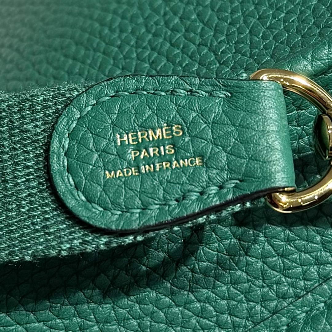 Hermes Mini Evelyne 16 Bag in Taurillon Clemence Leather H069422