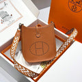 Hermes Mini Evelyne 16 Bag in Taurillon Clemence Leather H069450