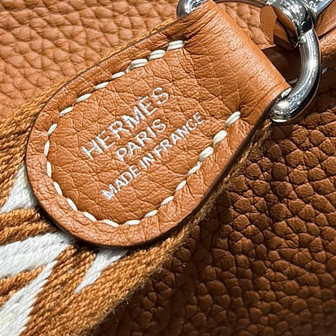Hermes Mini Evelyne 16 Bag in Taurillon Clemence Leather H069450