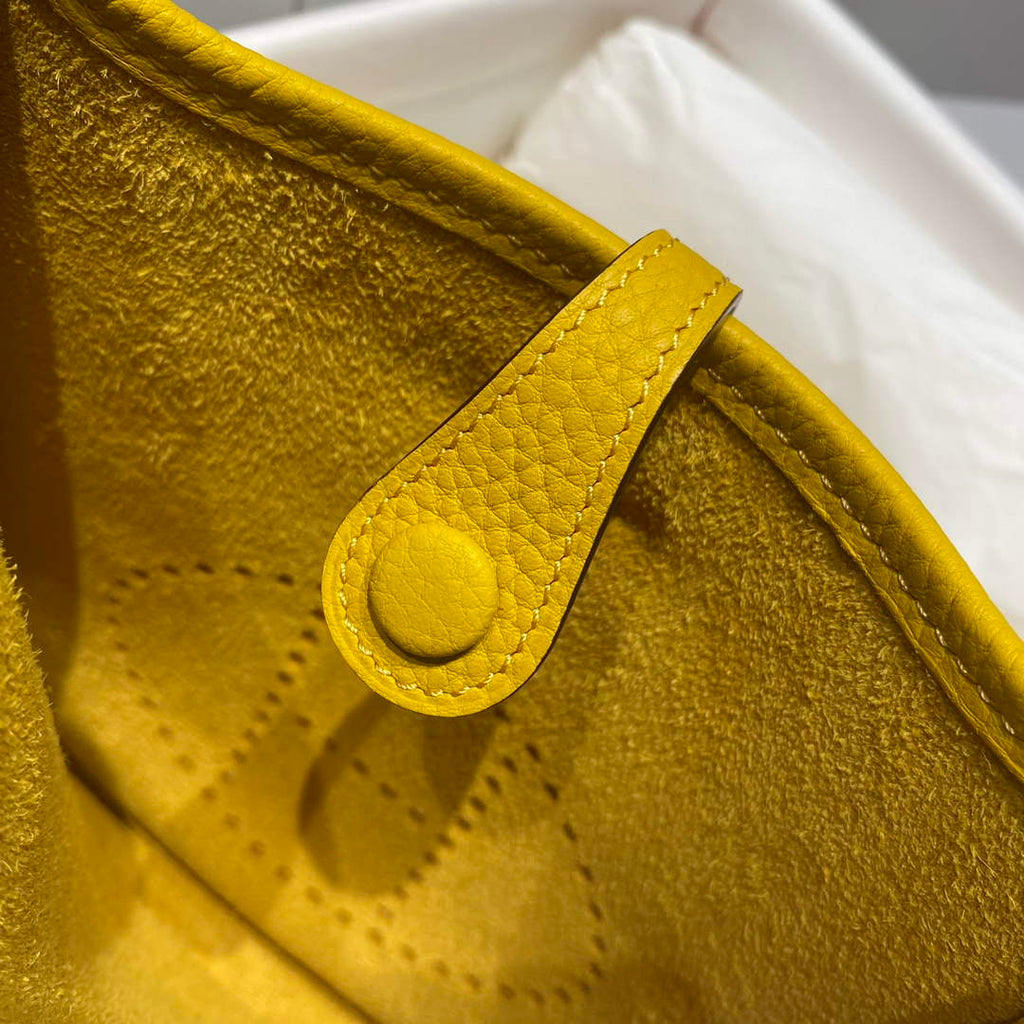 Hermes Mini Evelyne 16 Bag in Taurillon Clemence Leather H069456