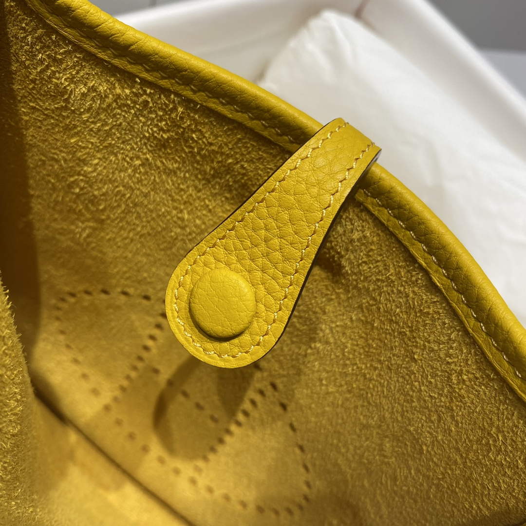 Hermes Mini Evelyne 16 Bag in Taurillon Clemence Leather H069456