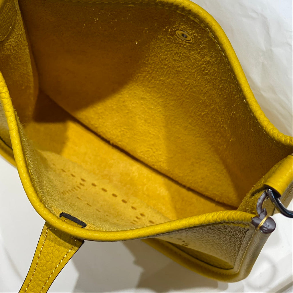 Hermes Mini Evelyne 16 Bag in Taurillon Clemence Leather H069456