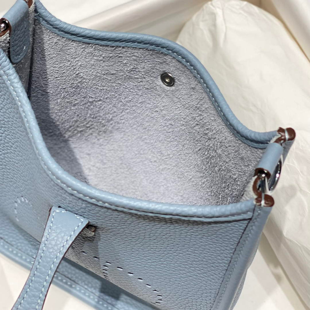 Hermes Mini Evelyne 16 Bag in Taurillon Clemence Leather H069452