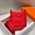 Hermes Mini Evelyne 16 Bag in Taurillon Clemence Leather H069424