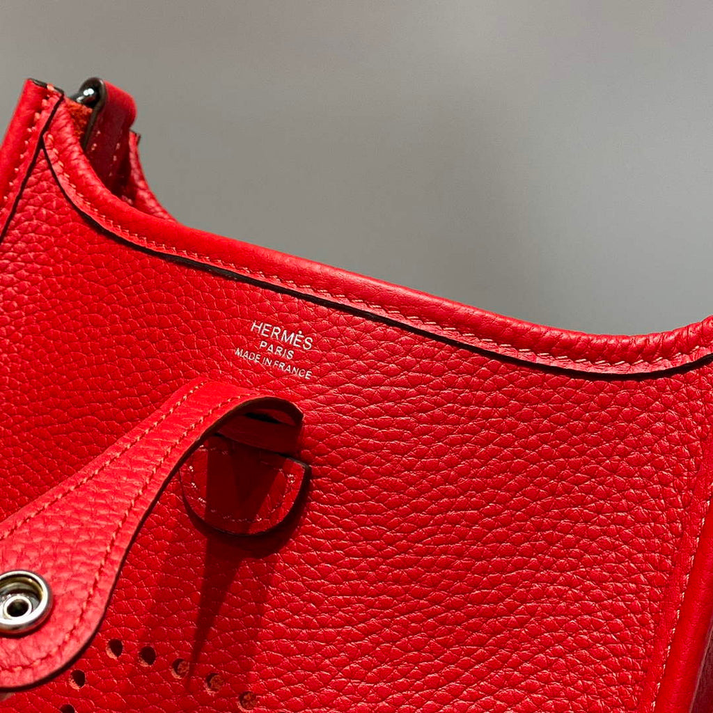 Hermes Mini Evelyne 16 Bag in Taurillon Clemence Leather H069424