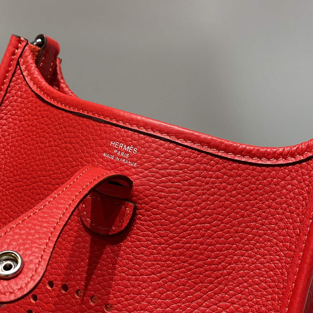 Hermes Mini Evelyne 16 Bag in Taurillon Clemence Leather H069424