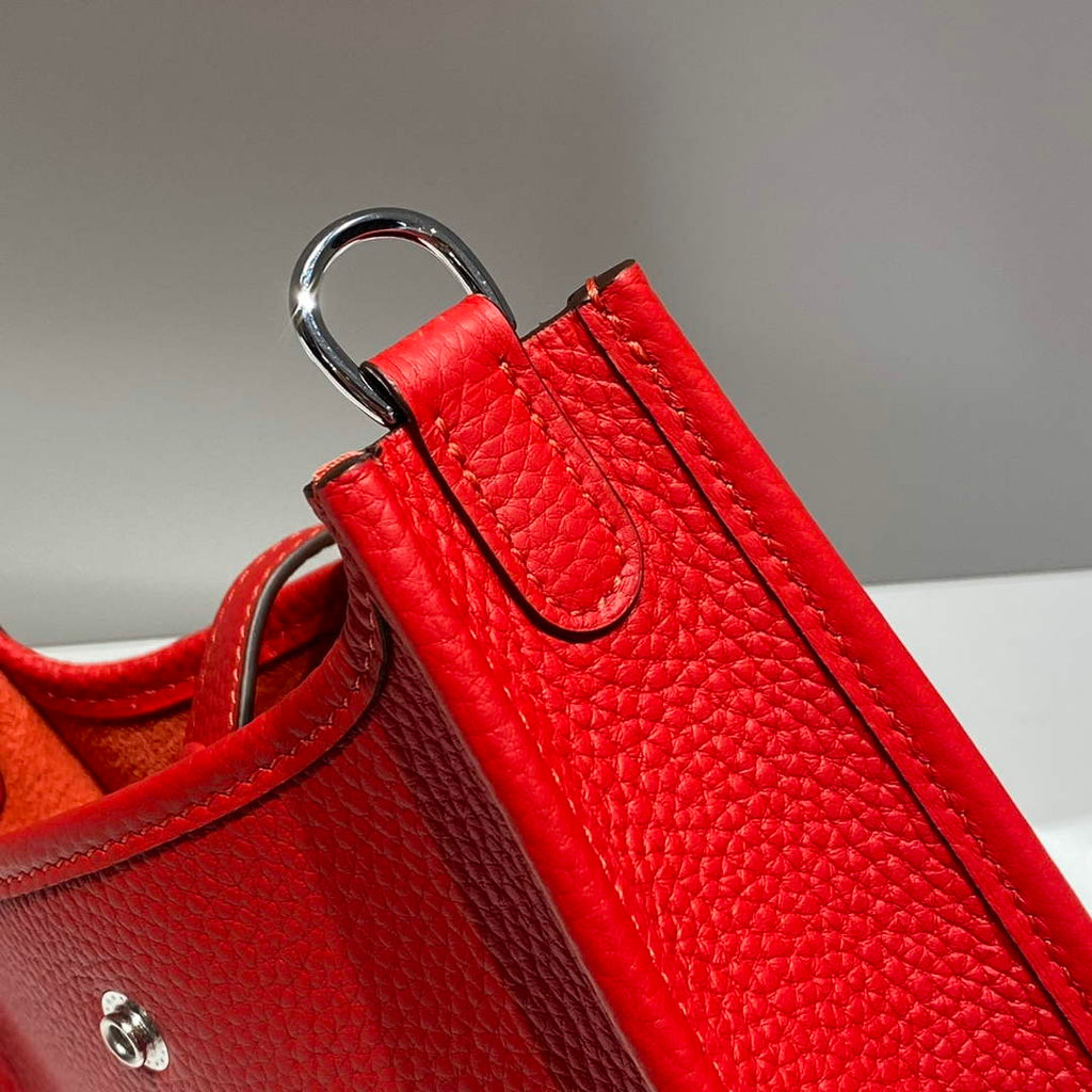 Hermes Mini Evelyne 16 Bag in Taurillon Clemence Leather H069424