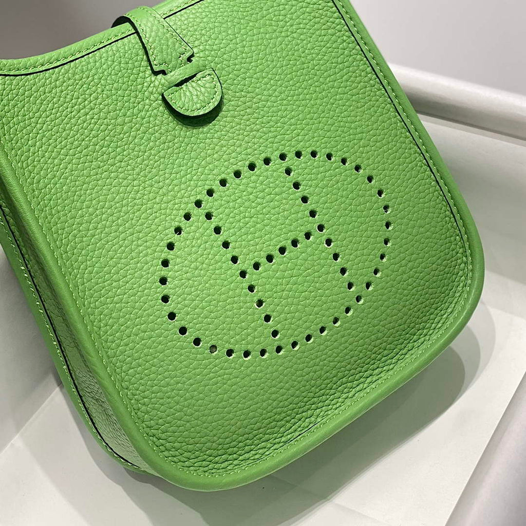 Hermes Mini Evelyne 16 Bag in Taurillon Clemence Leather H069457
