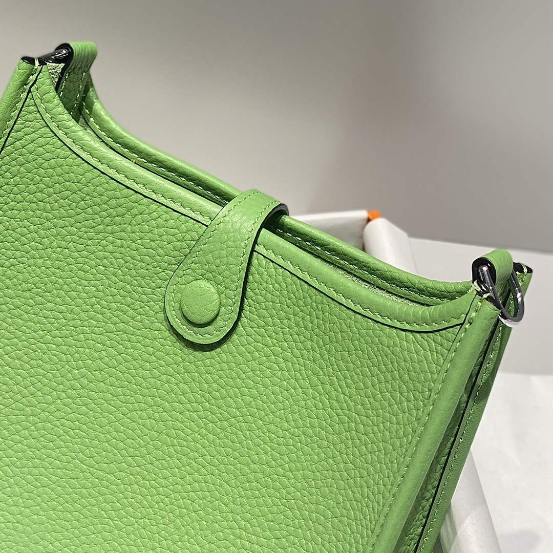 Hermes Mini Evelyne 16 Bag in Taurillon Clemence Leather H069457