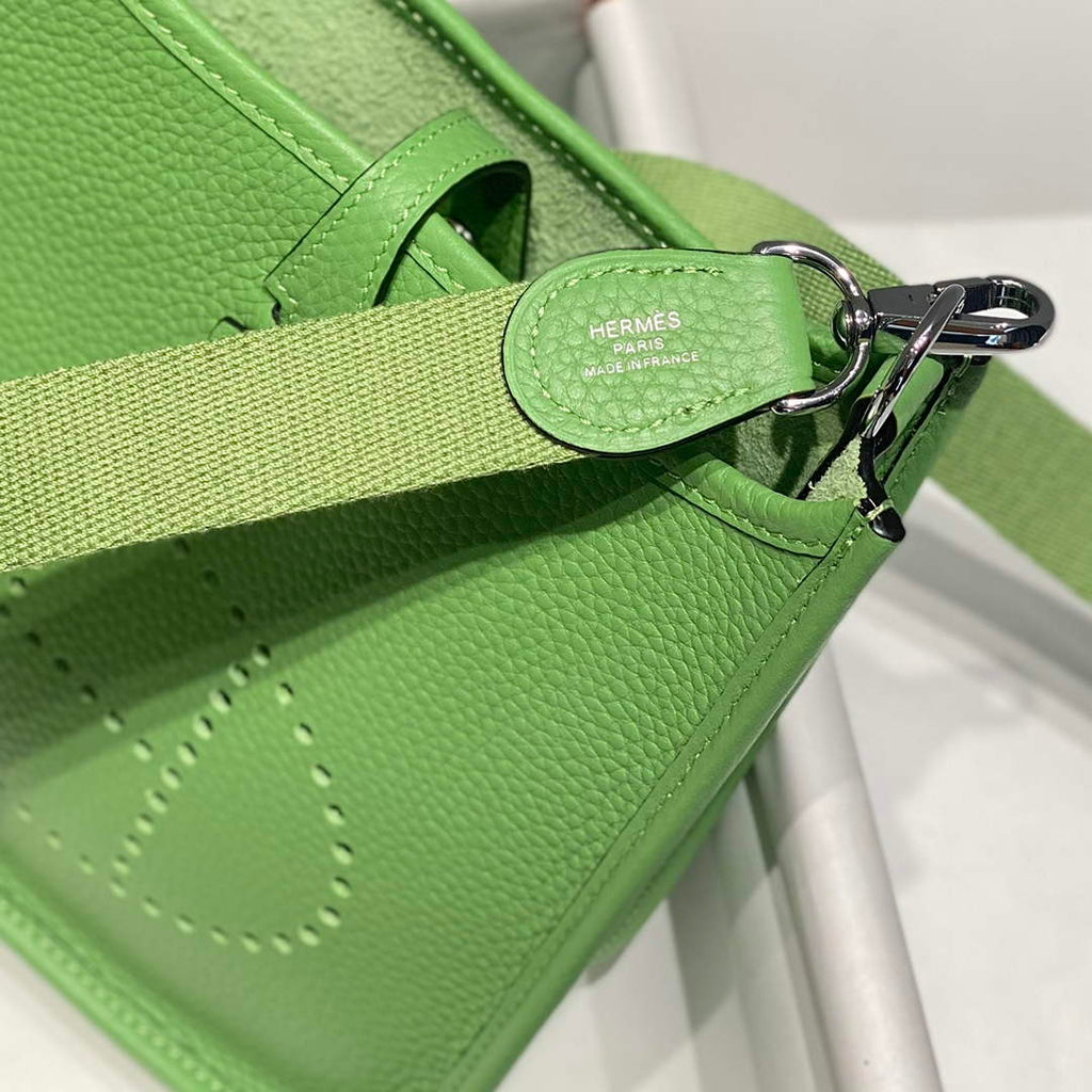 Hermes Mini Evelyne 16 Bag in Taurillon Clemence Leather H069457