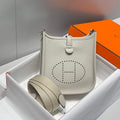 Hermes Mini Evelyne 16 Bag in Taurillon Clemence Leather H069458