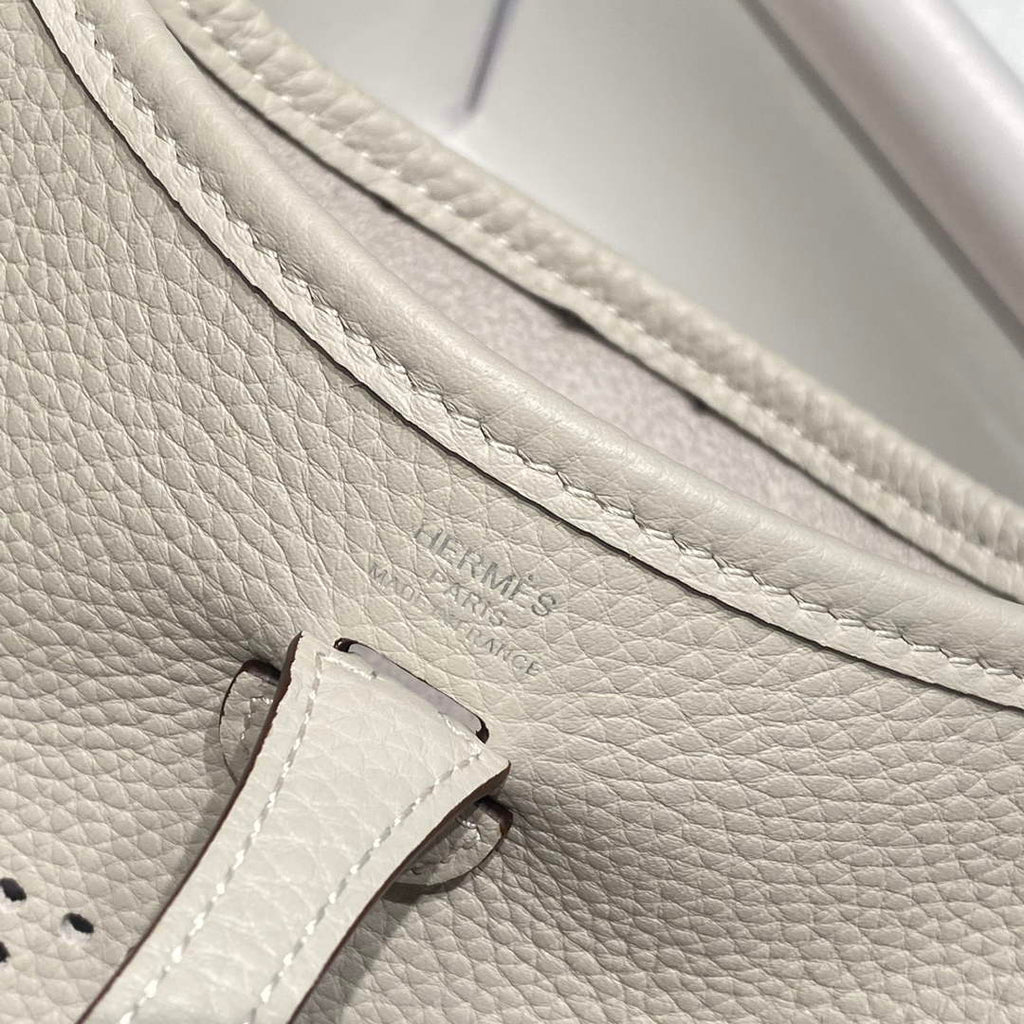Hermes Mini Evelyne 16 Bag in Taurillon Clemence Leather H069458