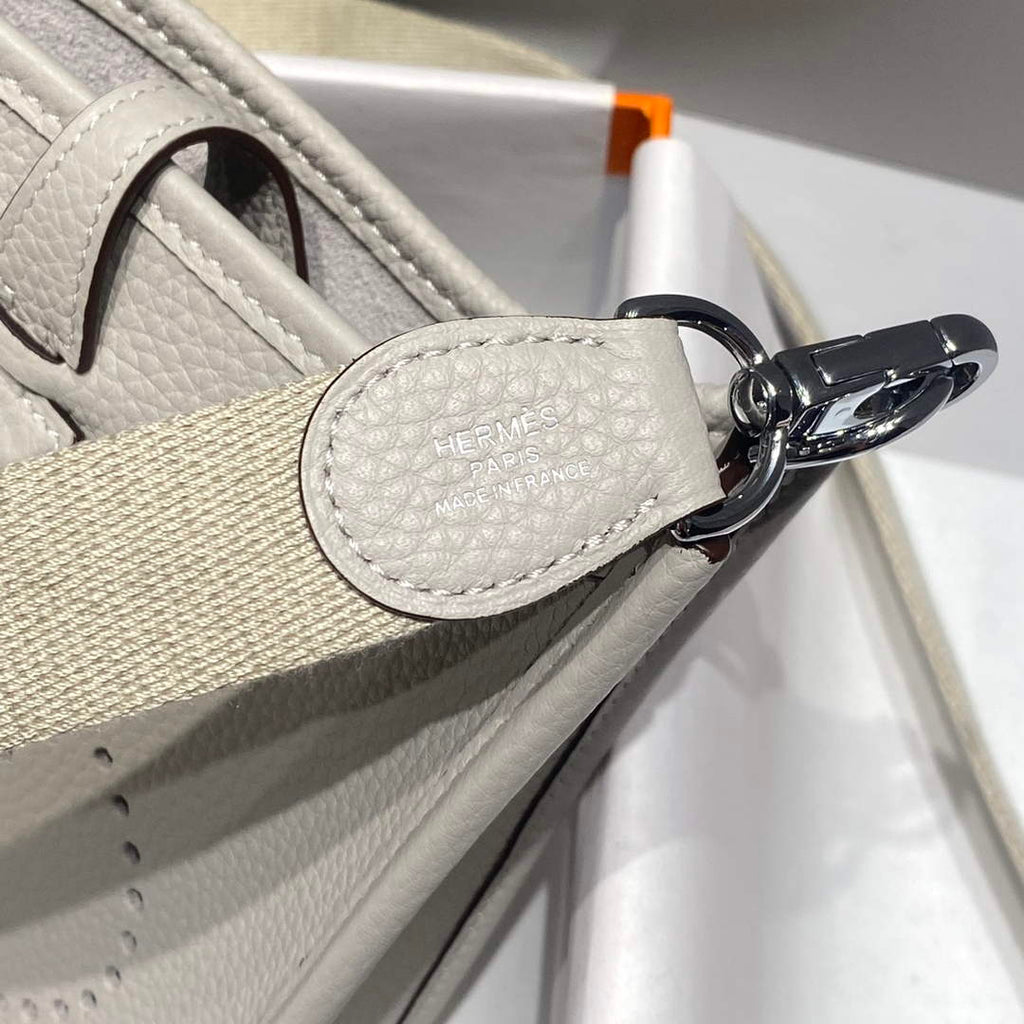 Hermes Mini Evelyne 16 Bag in Taurillon Clemence Leather H069458