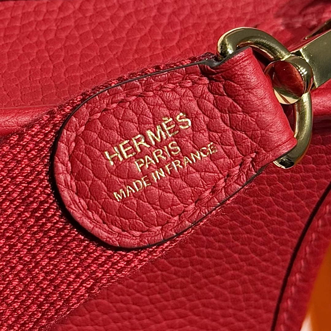 Hermes Mini Evelyne 16 Bag in Taurillon Clemence Leather H069423