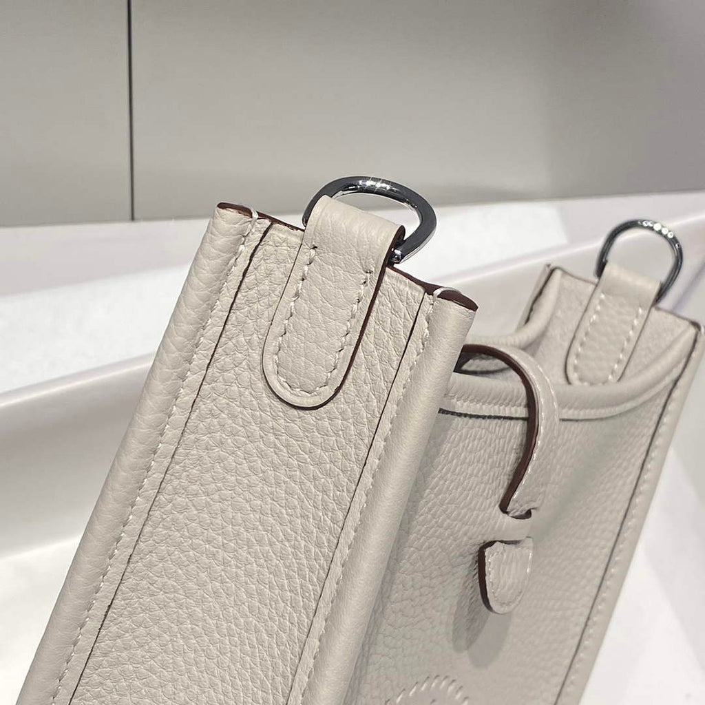 Hermes Mini Evelyne 16 Bag in Taurillon Clemence Leather H069458