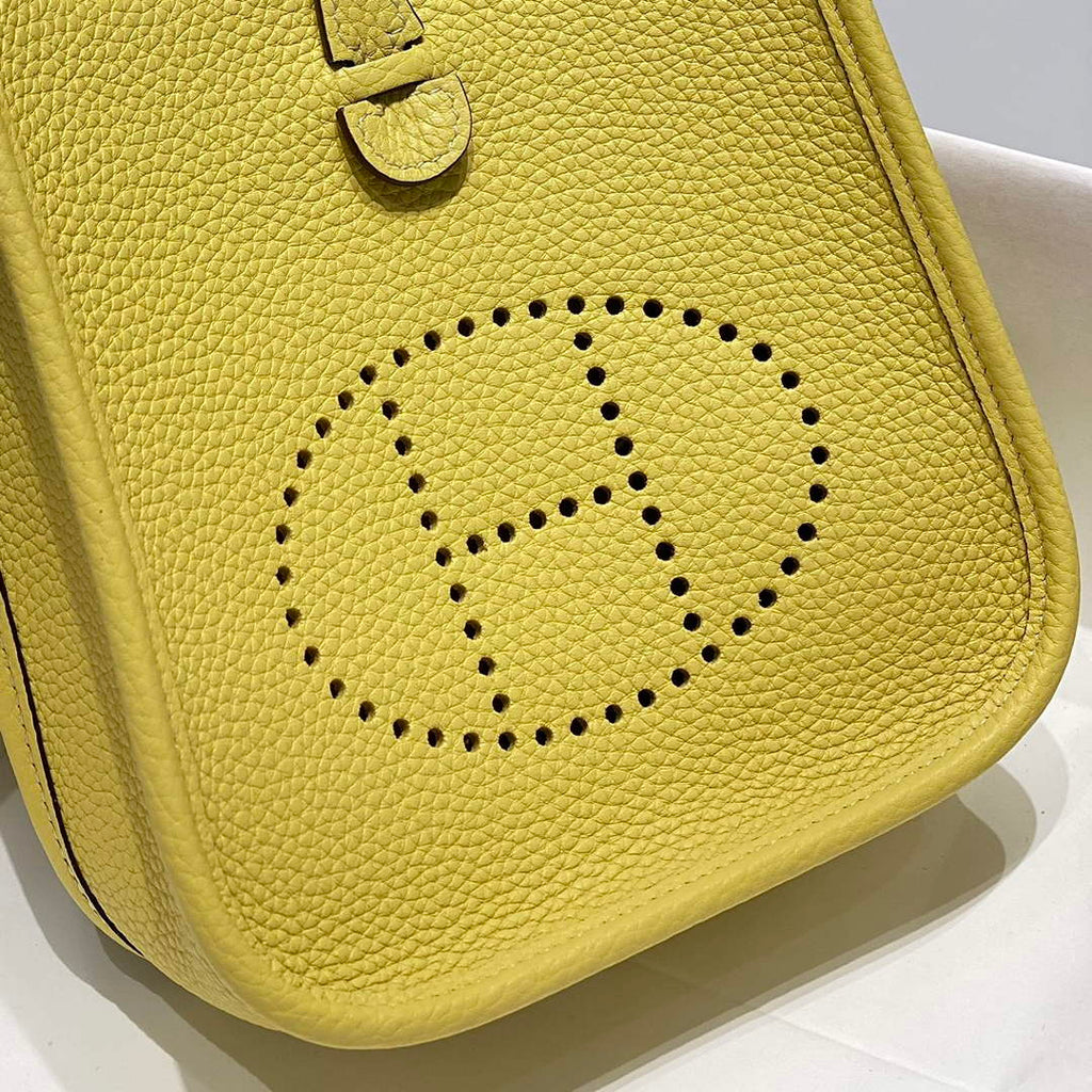 Hermes Mini Evelyne 16 Bag in Taurillon Clemence Leather H069460