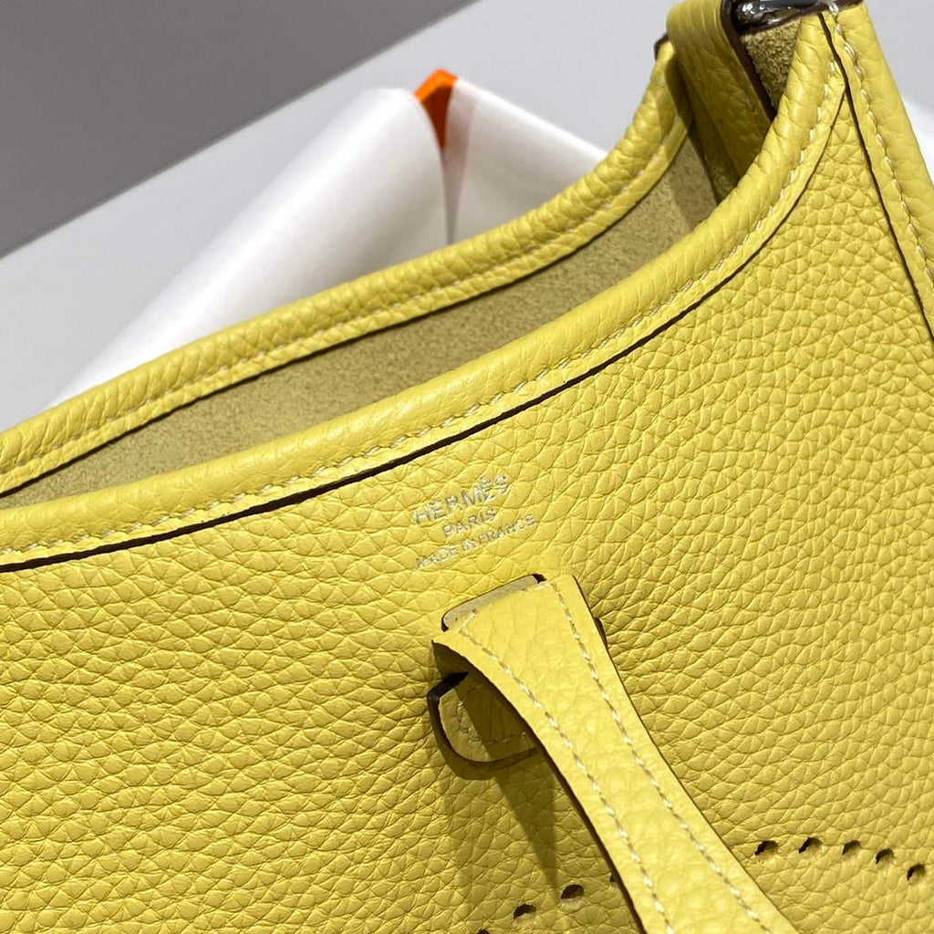 Hermes Mini Evelyne 16 Bag in Taurillon Clemence Leather H069460