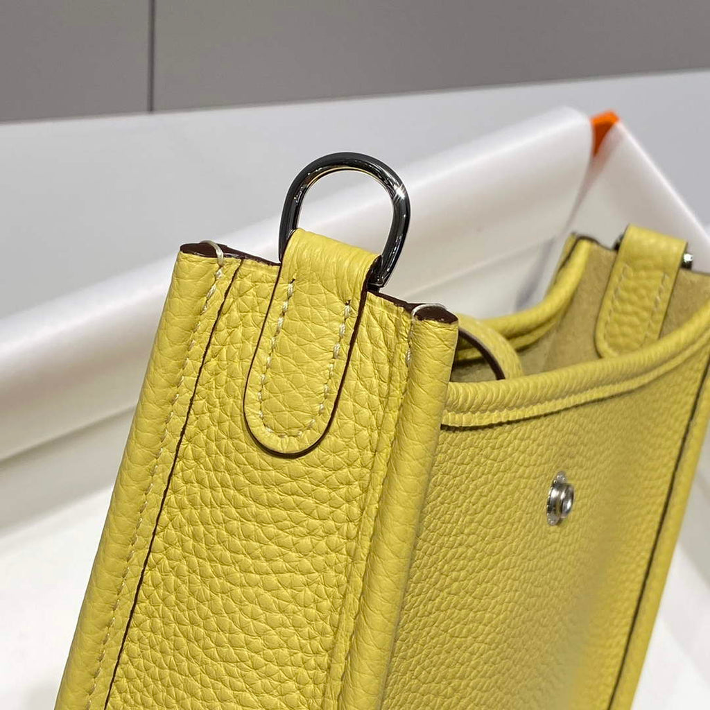 Hermes Mini Evelyne 16 Bag in Taurillon Clemence Leather H069460