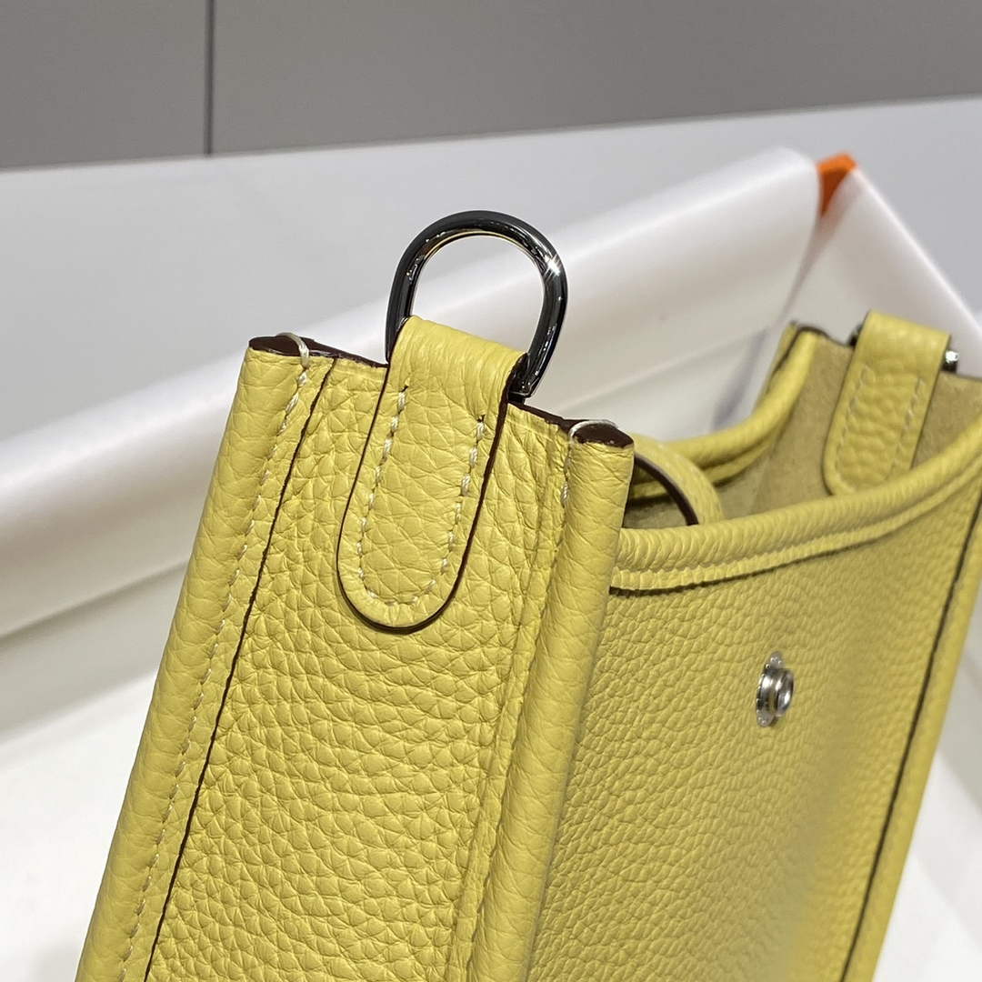 Hermes Mini Evelyne 16 Bag in Taurillon Clemence Leather H069460