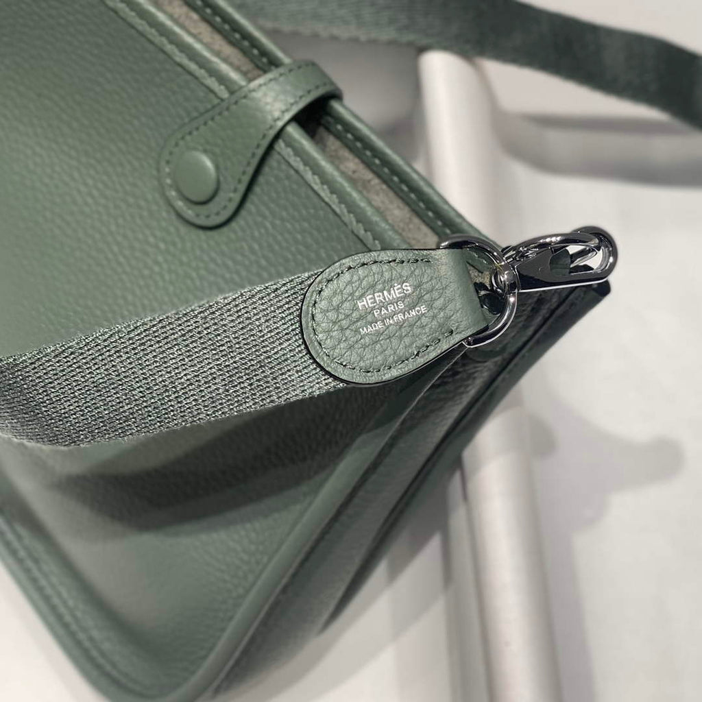 Hermes Mini Evelyne 16 Bag in Taurillon Clemence Leather H069428