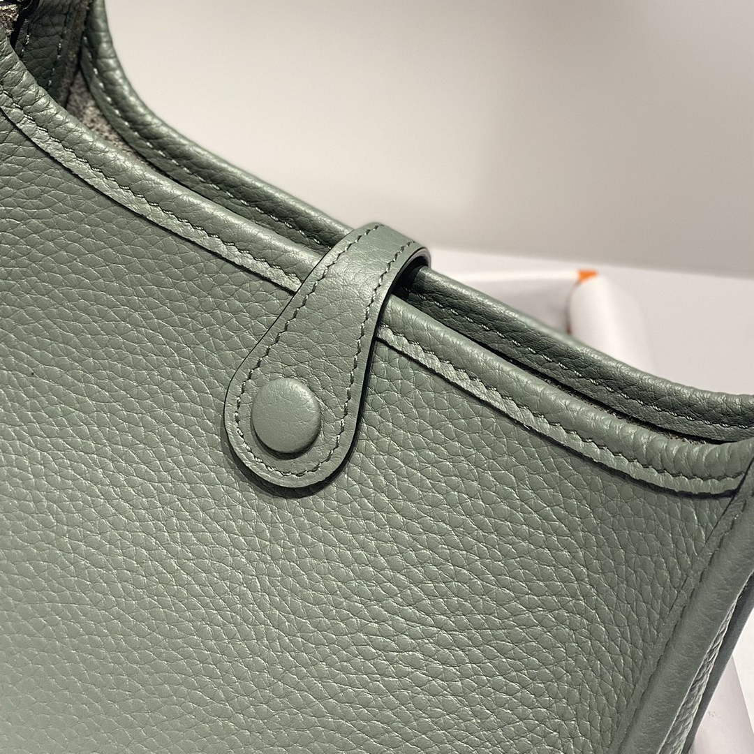 Hermes Mini Evelyne 16 Bag in Taurillon Clemence Leather H069428