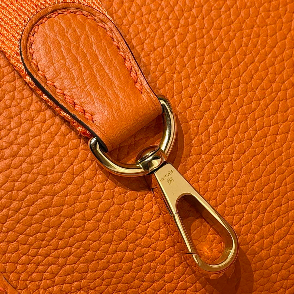 Hermes Mini Evelyne 16 Bag in Taurillon Clemence Leather H069425