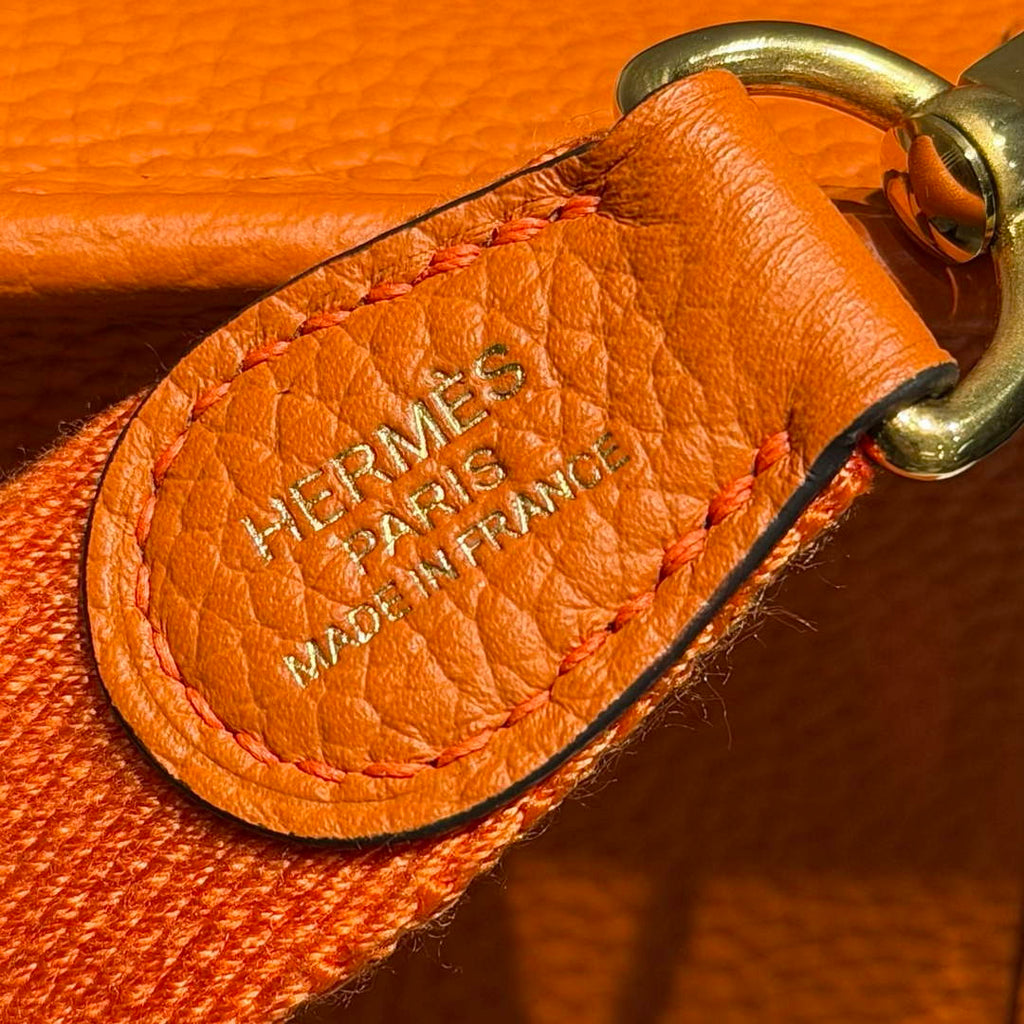 Hermes Mini Evelyne 16 Bag in Taurillon Clemence Leather H069425