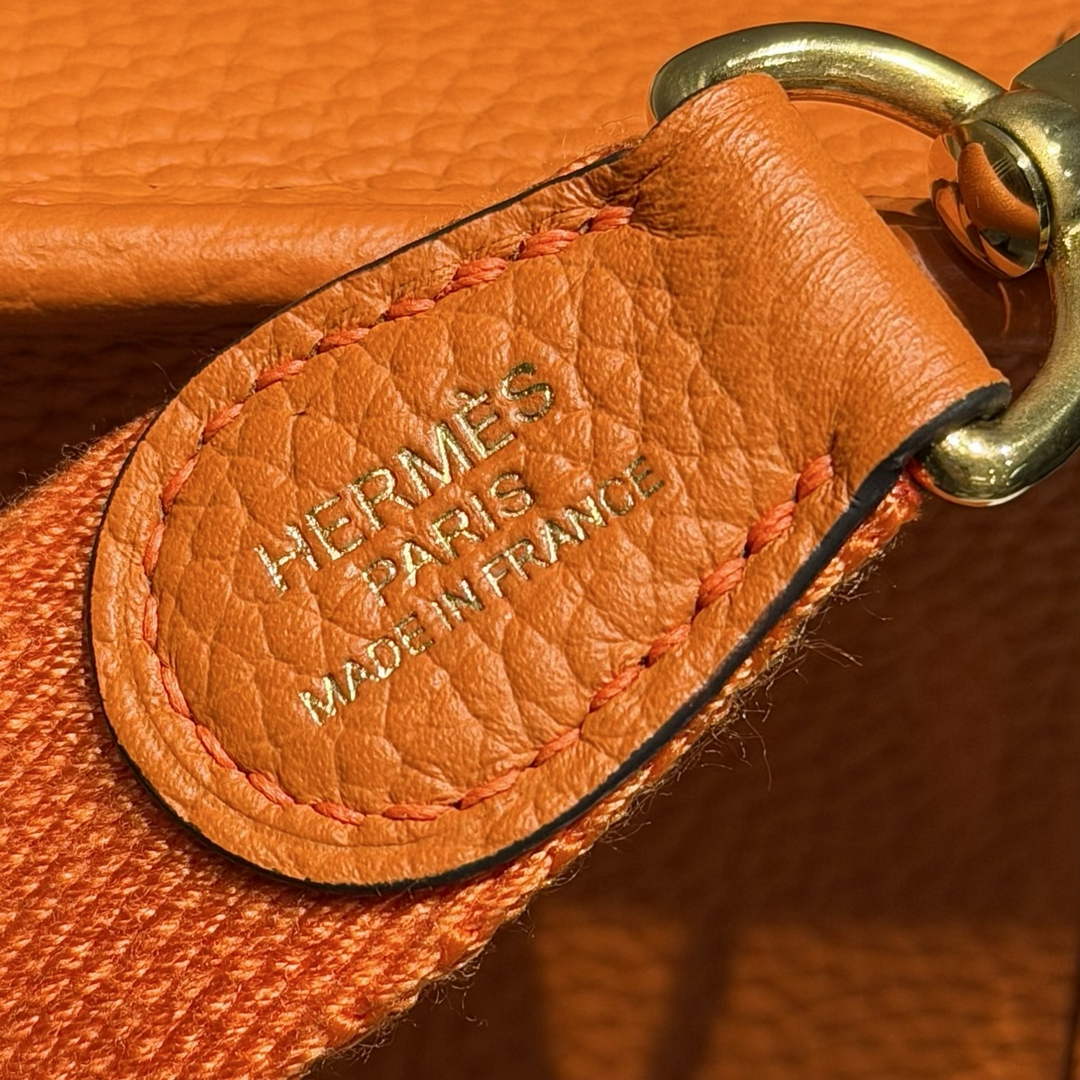 Hermes Mini Evelyne 16 Bag in Taurillon Clemence Leather H069425