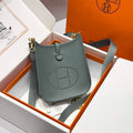 Hermes Mini Evelyne 16 Bag in Taurillon Clemence Leather H069427