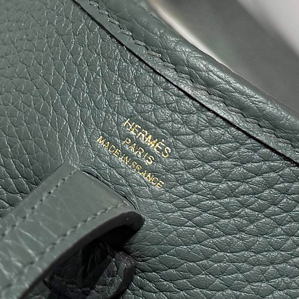 Hermes Mini Evelyne 16 Bag in Taurillon Clemence Leather H069427