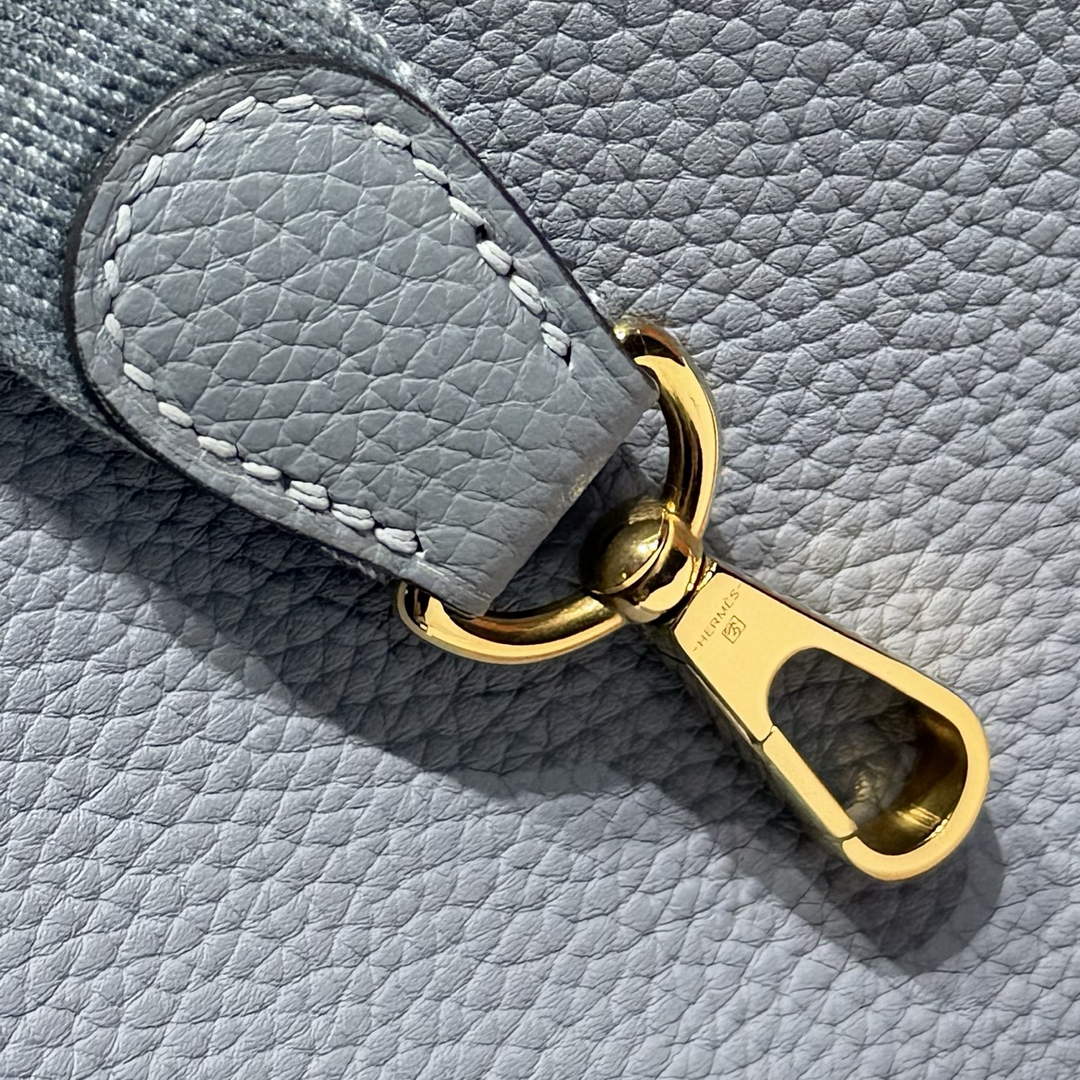 Hermes Mini Evelyne 16 Bag in Taurillon Clemence Leather H069451