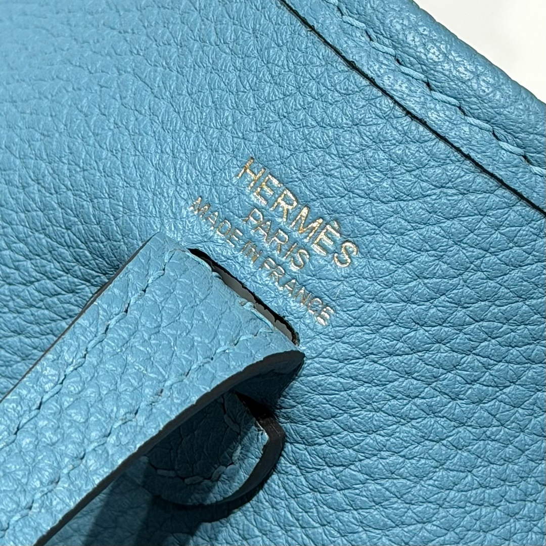 Hermes Mini Evelyne 16 Bag in Taurillon Clemence Leather H069432