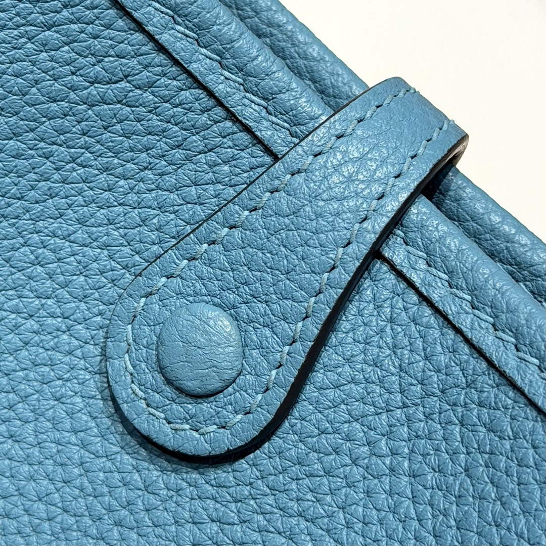 Hermes Mini Evelyne 16 Bag in Taurillon Clemence Leather H069432