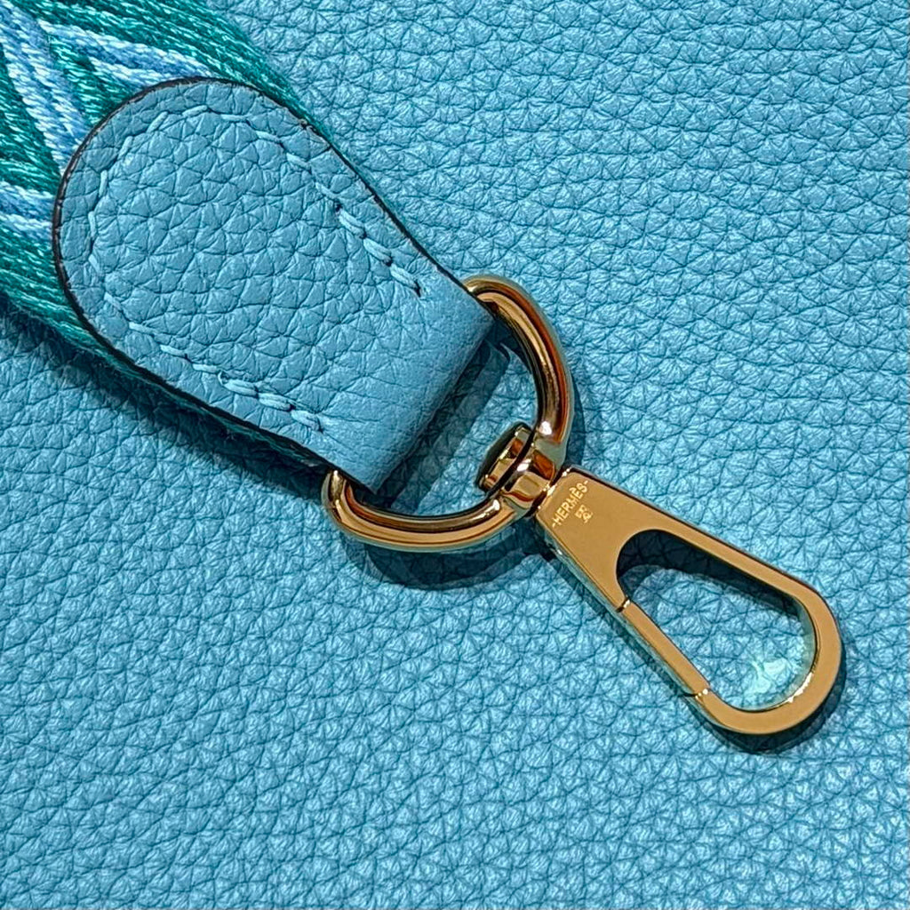 Hermes Mini Evelyne 16 Bag in Taurillon Clemence Leather H069432