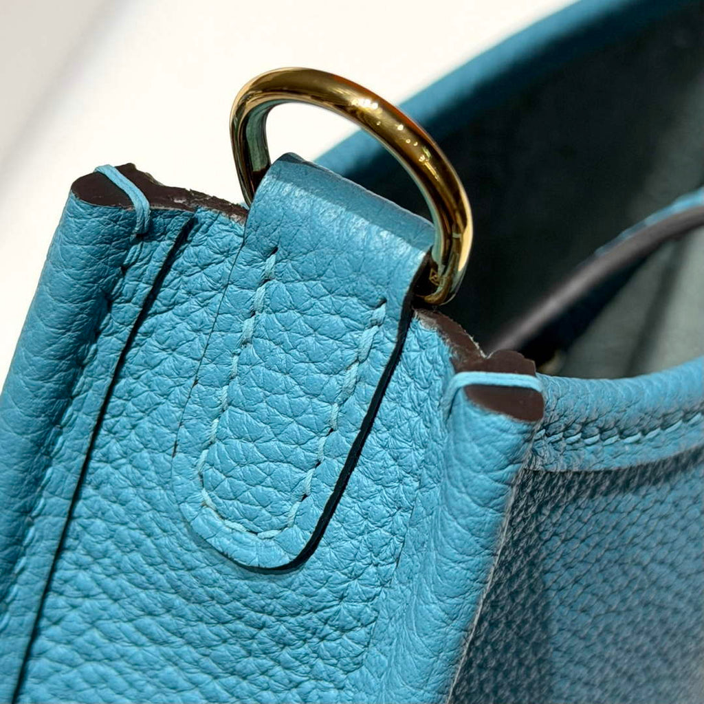 Hermes Mini Evelyne 16 Bag in Taurillon Clemence Leather H069432