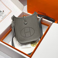Hermes Mini Evelyne 16 Bag in Taurillon Clemence Leather H069453