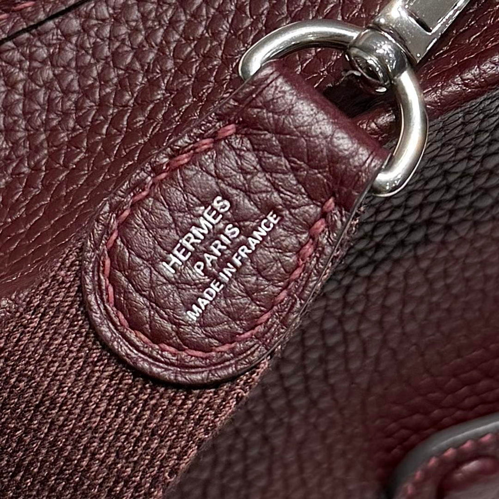 Hermes Mini Evelyne 16 Bag in Taurillon Clemence Leather H069433
