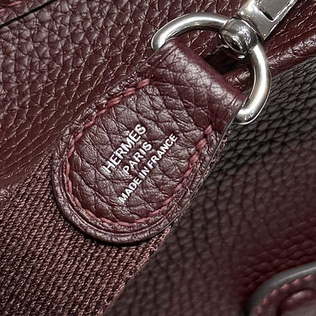 Hermes Mini Evelyne 16 Bag in Taurillon Clemence Leather H069433