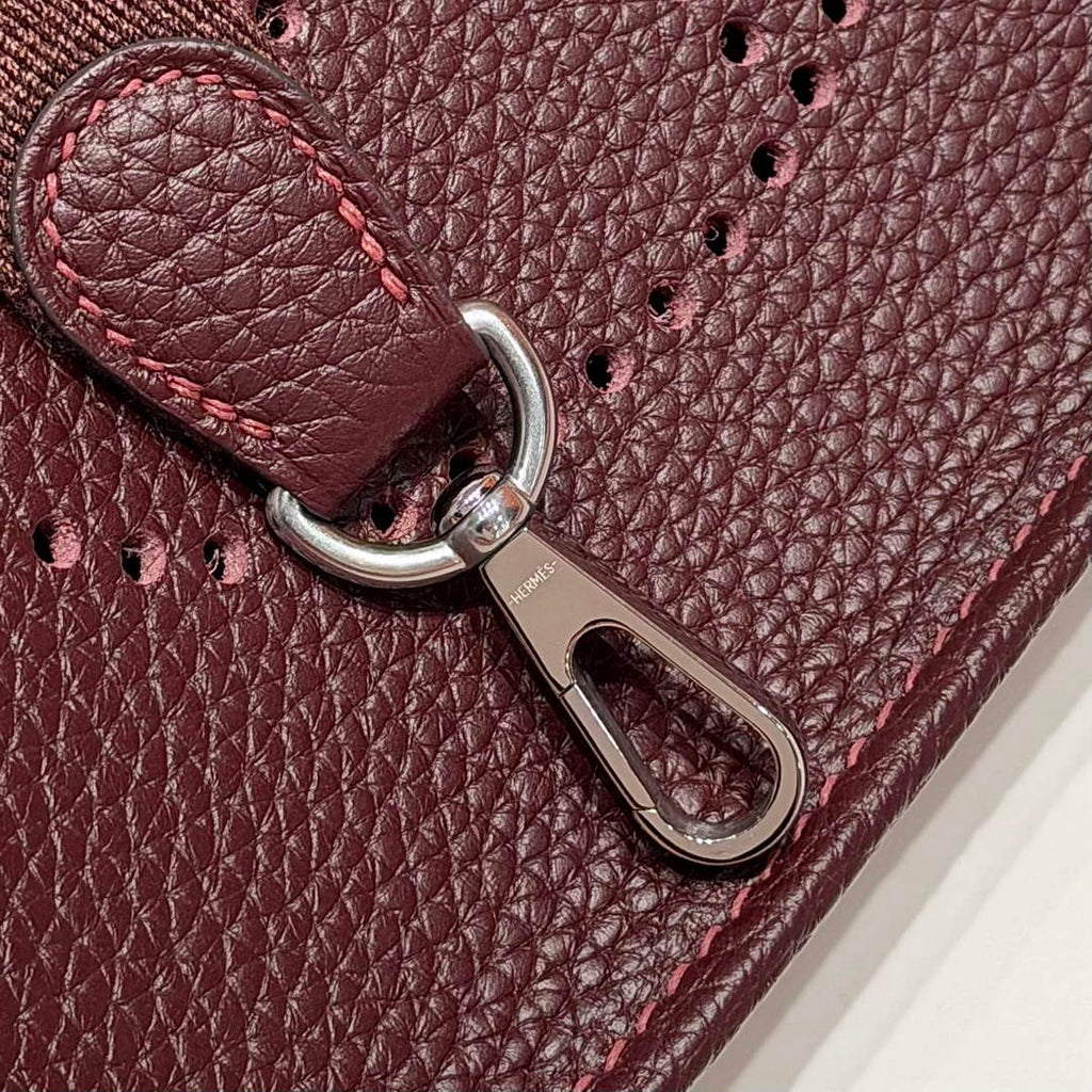 Hermes Mini Evelyne 16 Bag in Taurillon Clemence Leather H069433